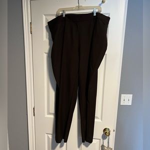 JM Collection Dark Brown Pants. Size 22W.